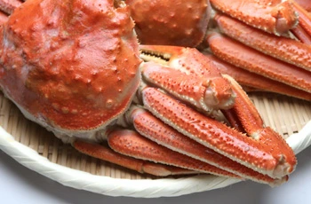 ズワイガニ姿 蟹のプロ厳選 甲羅を外せば蟹みそたっぷり 程よい塩加減 ボイル済みだから調理不要でそのまま食べられる!