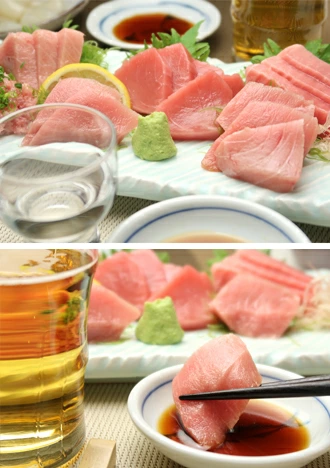 メバチマグロ 赤身 多少の個体差はありますが味は抜群 ちぢみを厳選 めばち鮪 刺身 中トロ 脂を多く蓄え、甘い脂が特徴