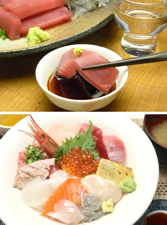 メバチマグロ 赤身 お刺身盛り合わせ ちらし寿司 鉄火巻き 送料無料 同梱可能 お取り寄せグルメ 天然まぐろの焼津屋 おもてなし料理 家族団らん コンペ景品