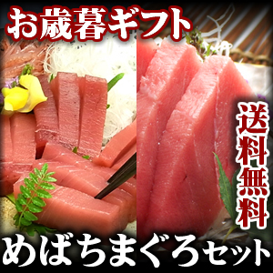 メバチマグロ　赤身200g、中トロ200g