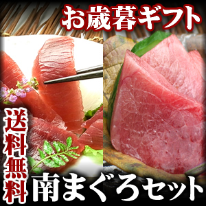 南マグロ　赤身200g、中トロ200g