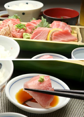 まぐろ 焼津 厳選した極上マグロ中トロプロお墨付きの南まぐろ食通を唸らせるほどの南マグロ 南鮪(ミナミマグロ)中トロ付きブロック4人前400g天然物極上ギフト贈り物に